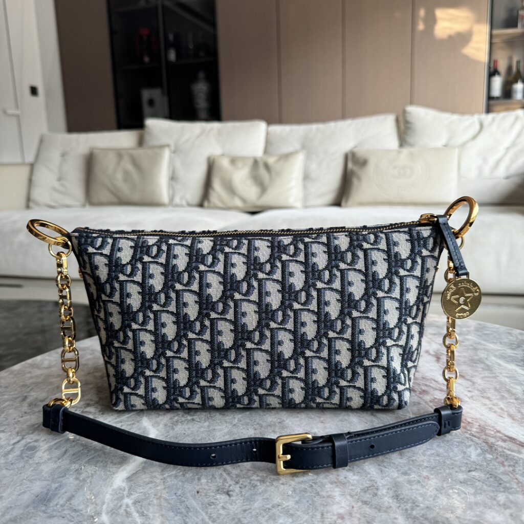 Dior-Nomad-shoulder bag-Classic Navy Blue