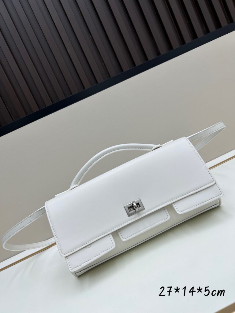 Balenciaga-Handbag with strap-Lambskin