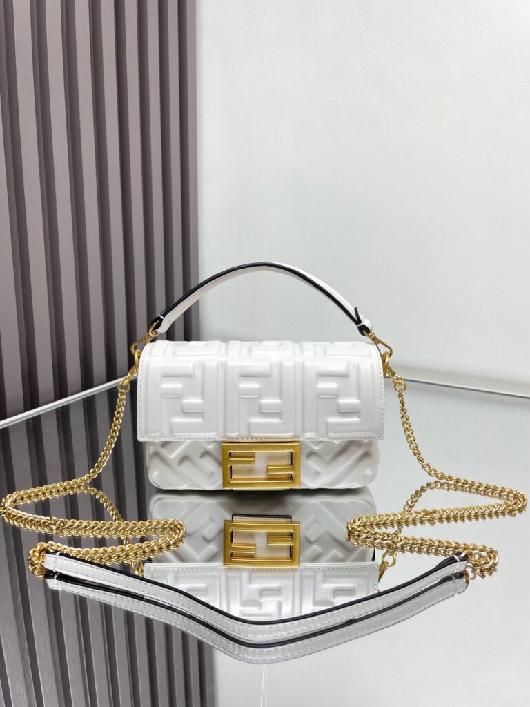 Fendi-Baguette-Small-White