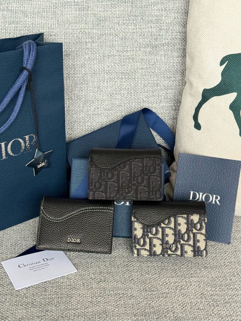 Dior-Wallet-Cardholder-3 Color-Men