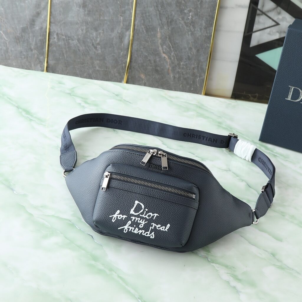 Dior-Fanny Pack-Mens-Navy Black