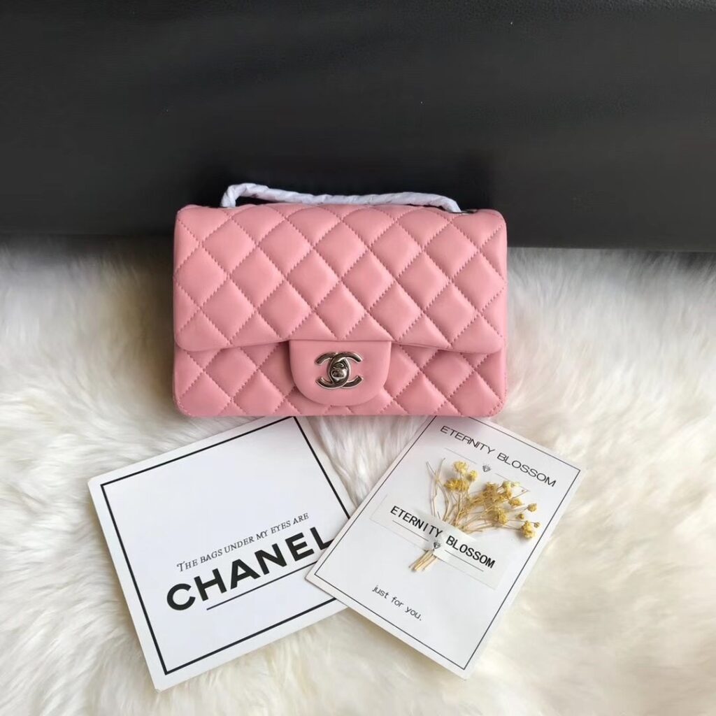 Chanel-CF mini-pink