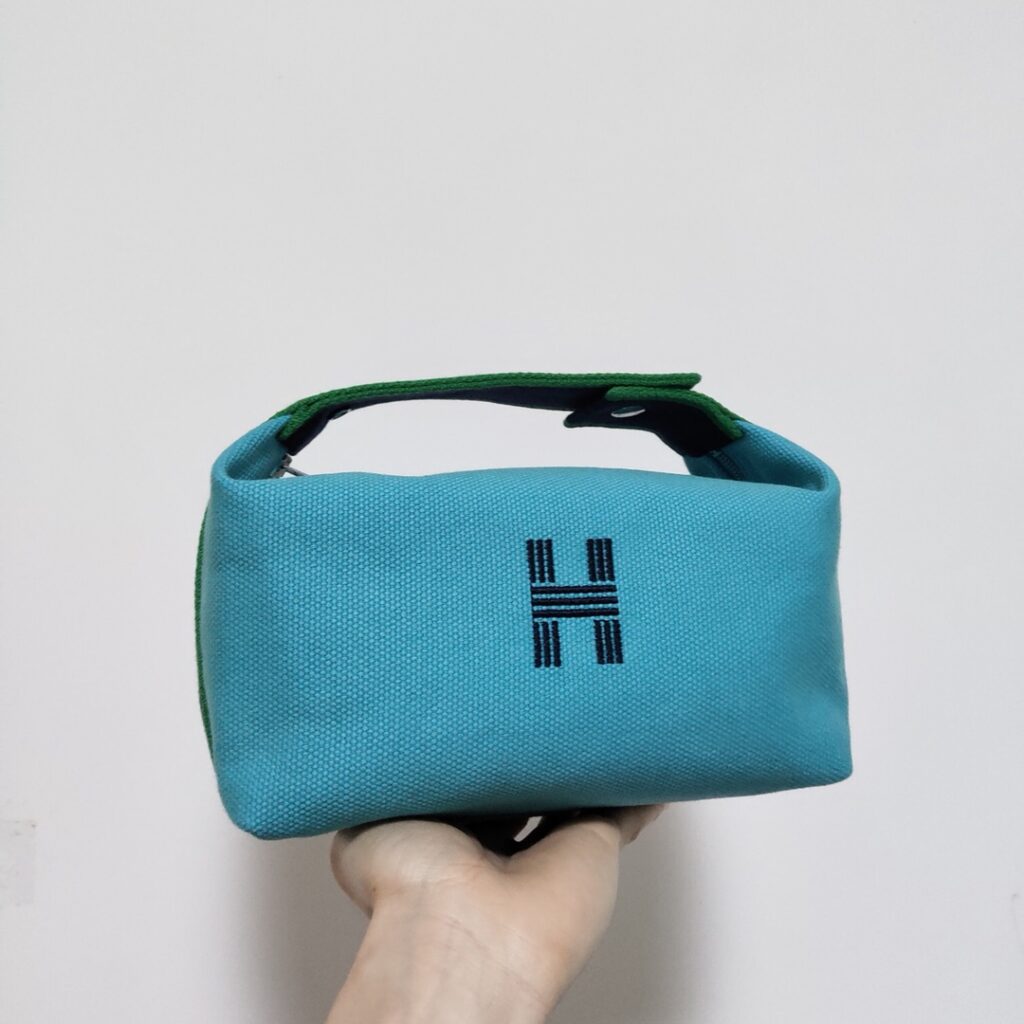 Hermès- Trousse Bride-A-Brace-Light Blue