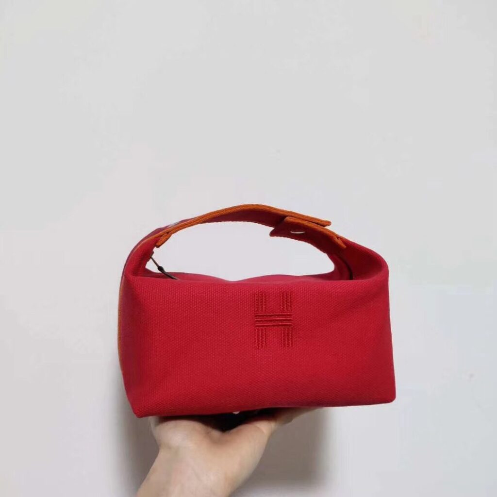 Hermès- Trousse Bride-A-Brace-Red