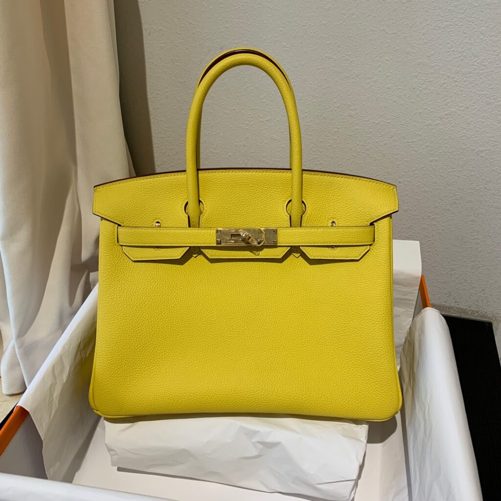 Hermès-birkin-Yellow
