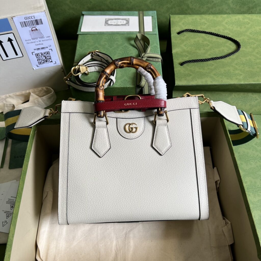 Gucci-Diana-White-Small Size-660195