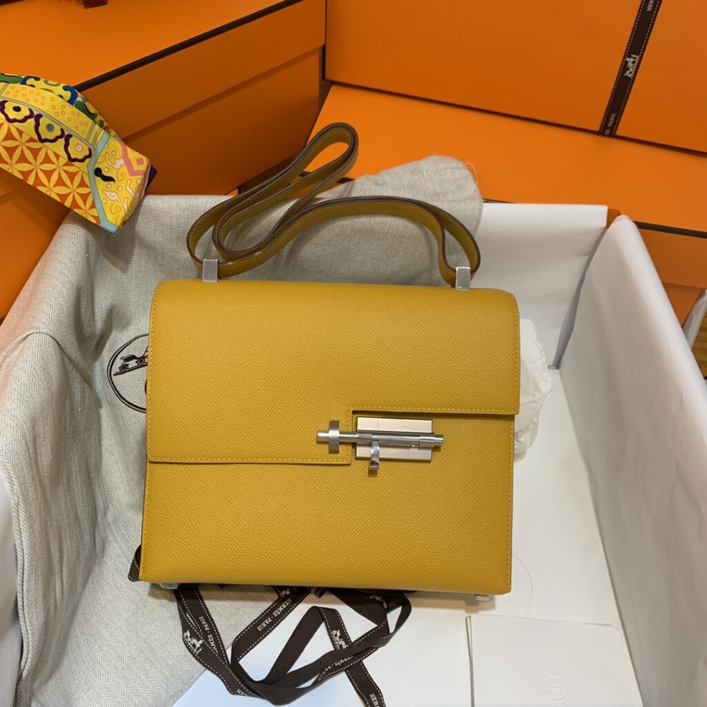 Hermès- Verrou-Yellow