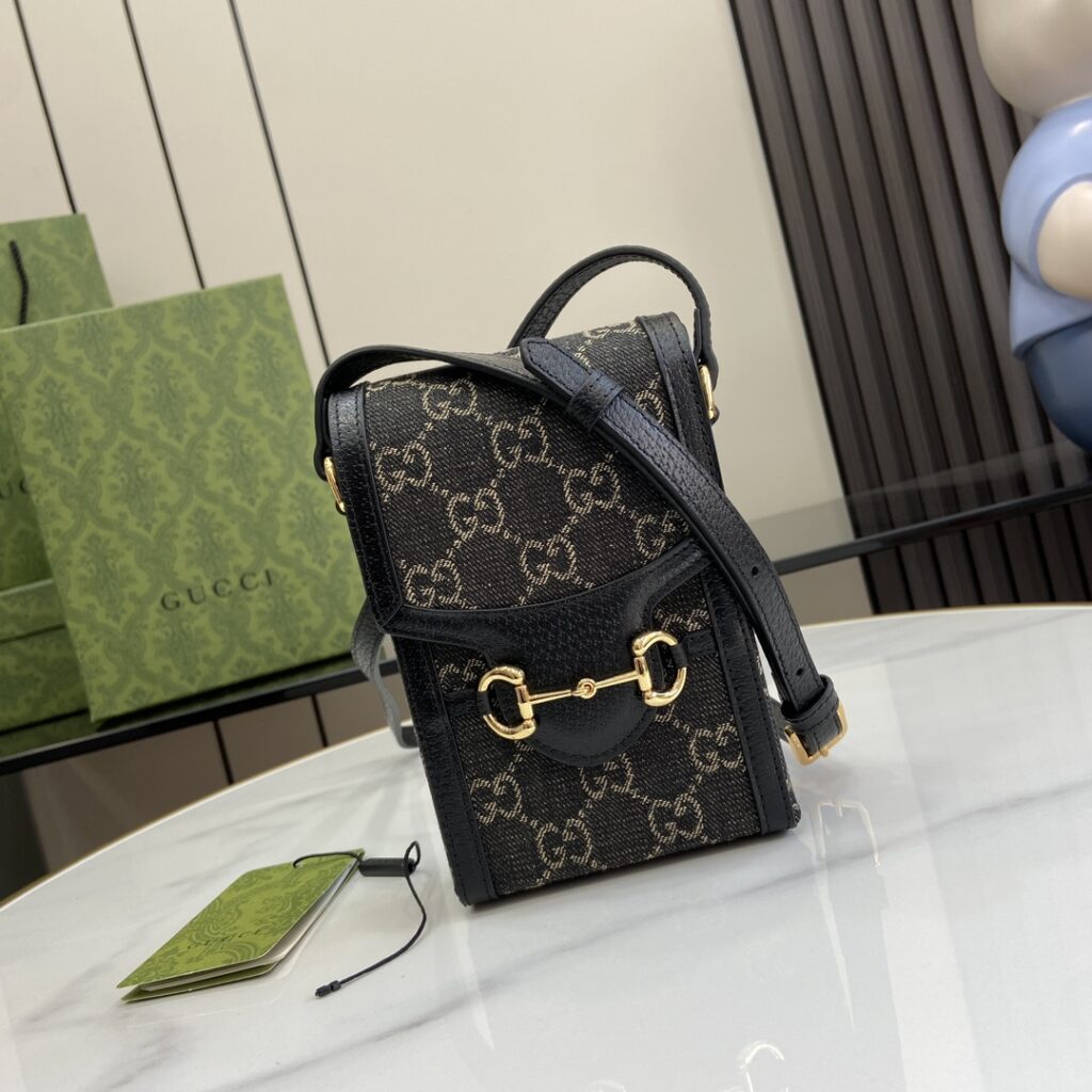 Gucci-1955 horsebit-Black-625615