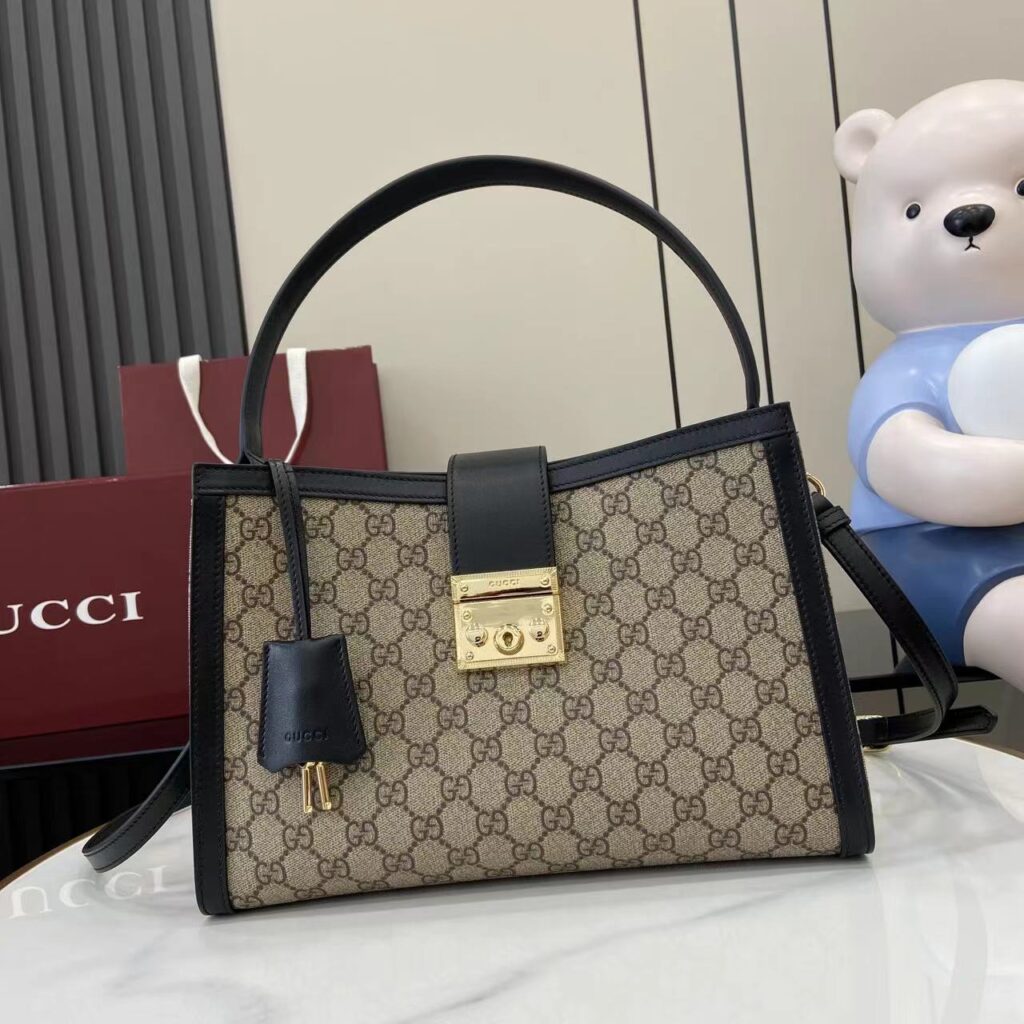 Gucci-Padlock-Large Size-Black-838991