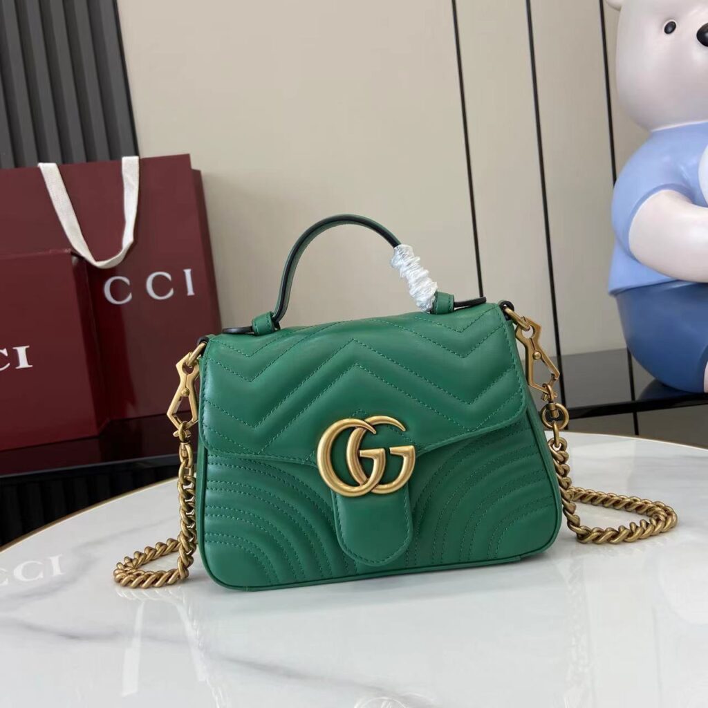 Gucci-Marmont-Small Size-Green-547260