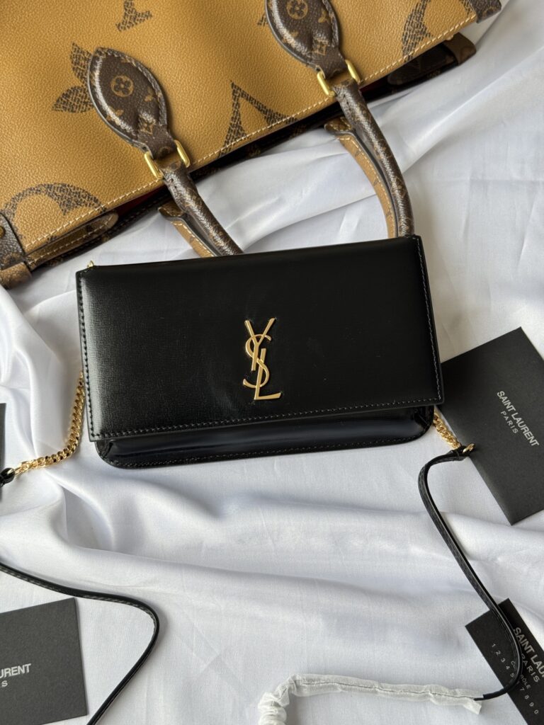 YSL-PHONE HOLDERP-Black