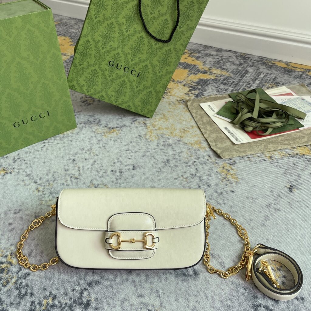 Gucci-Horsebit 1955-White-735178
