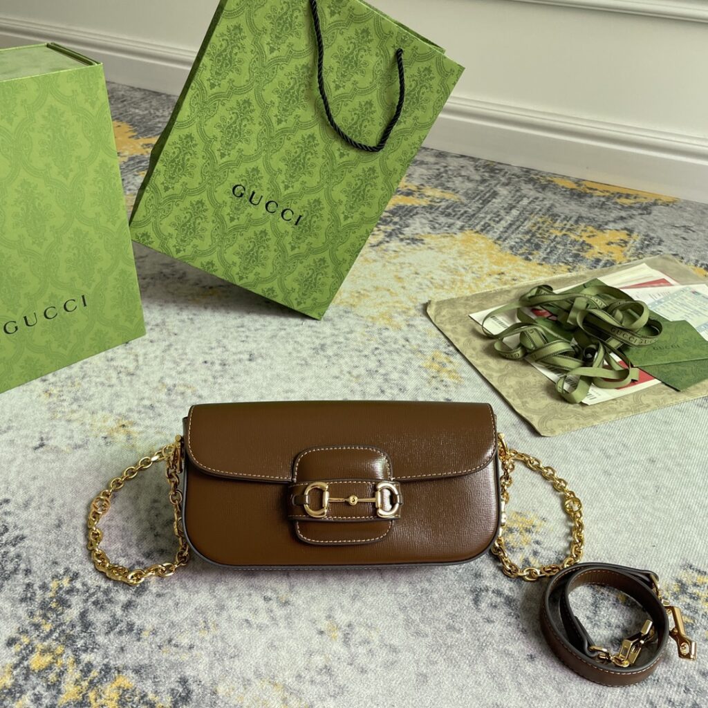 Gucci-Horsebit 1955-Brown-735178