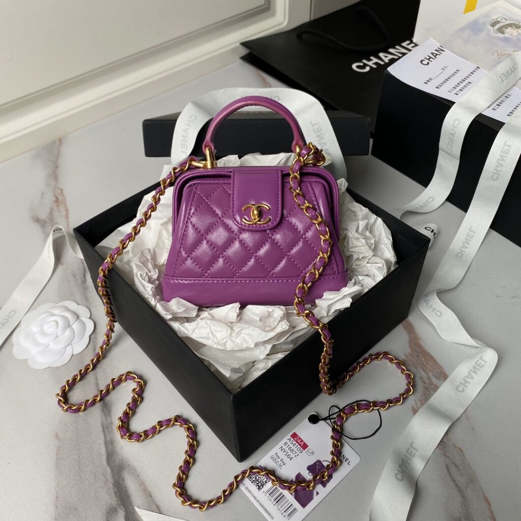 Chanel-24A mini-AS4109-Purple