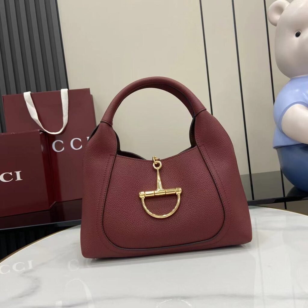 Gucci-Softbit-Size Small-Burgundy-837467