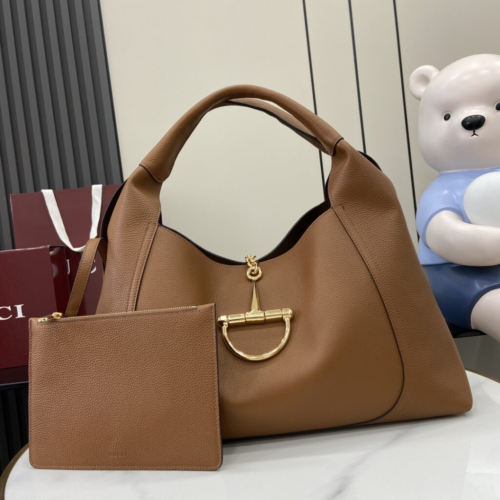 Gucci-Softbit-Large Size-Brown-837466