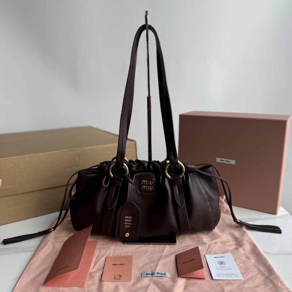 Miumiu-5BG306-Chocolate