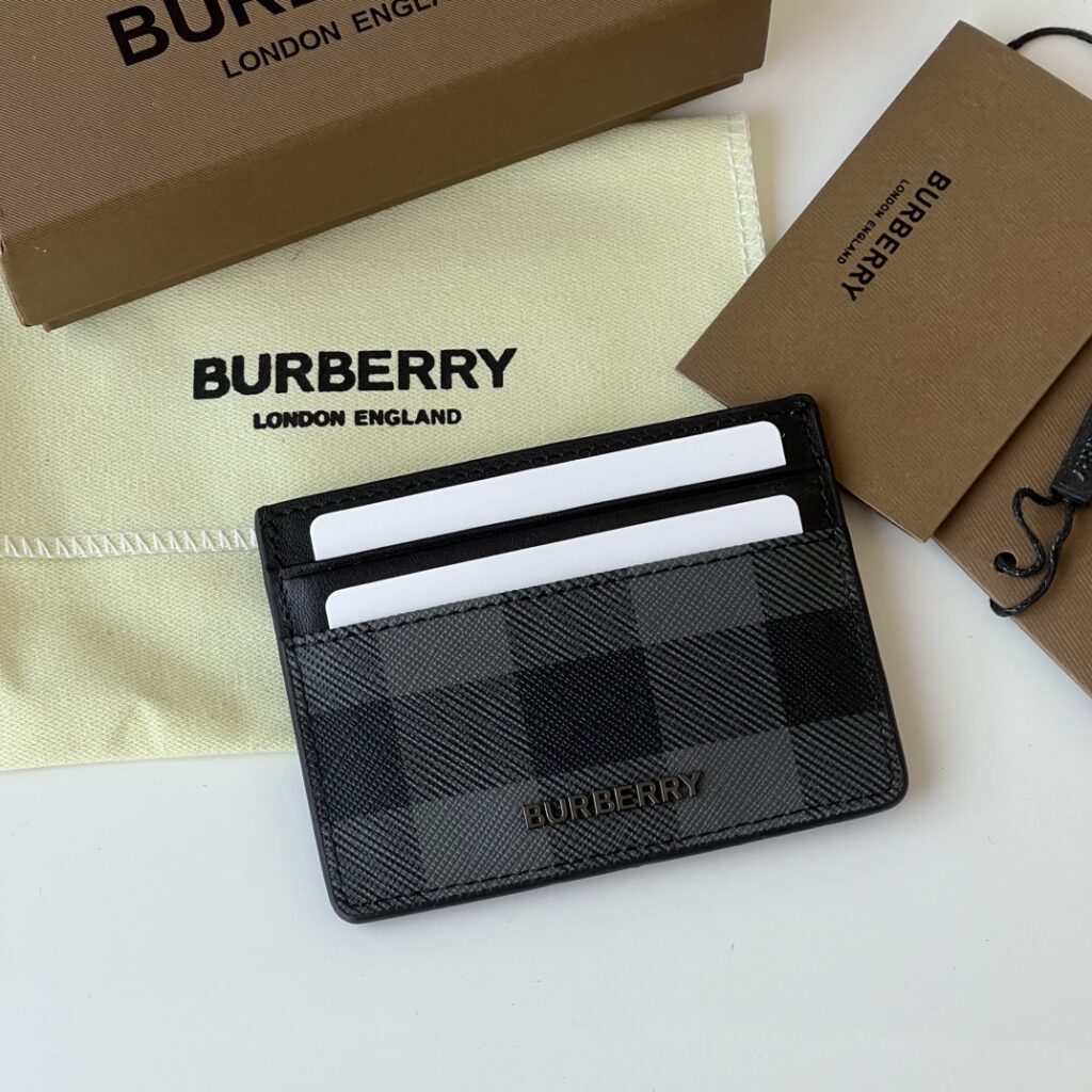Burberry-Card holder-Gray-80702751