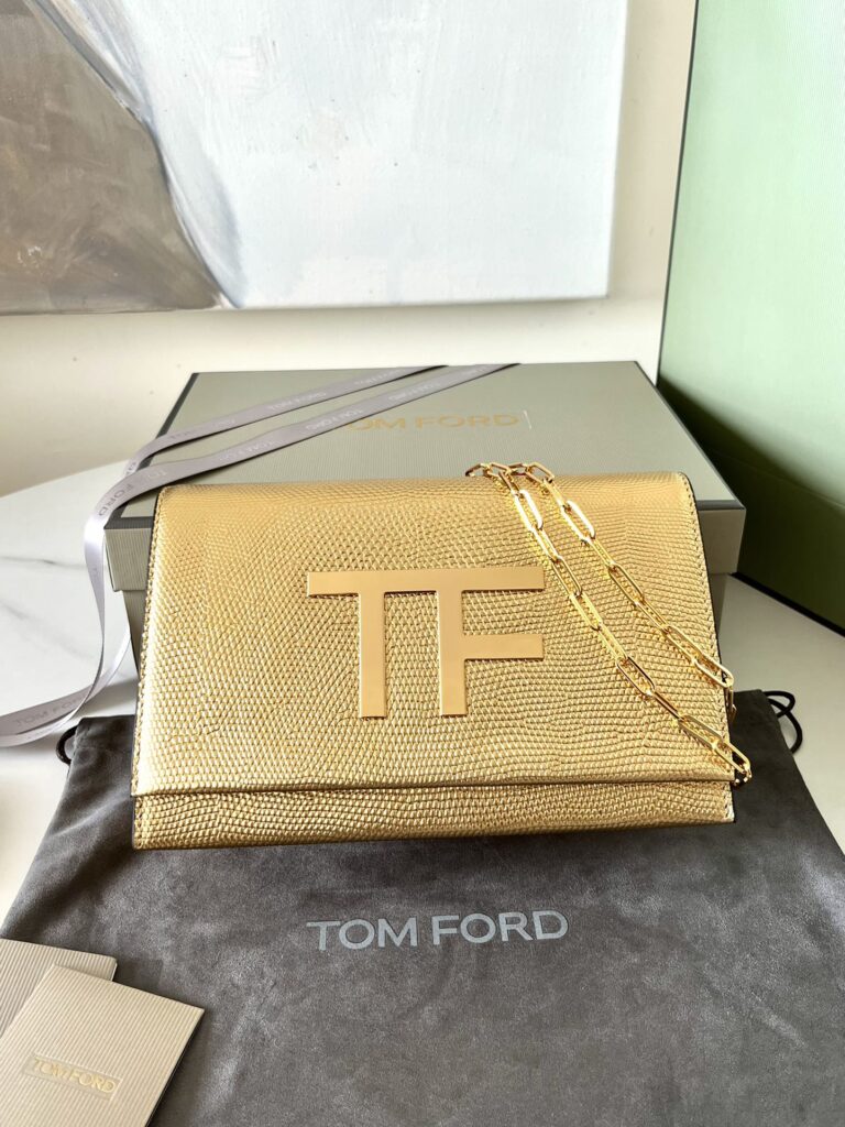 Tom Ford Disco Lychee Pattern- Gold