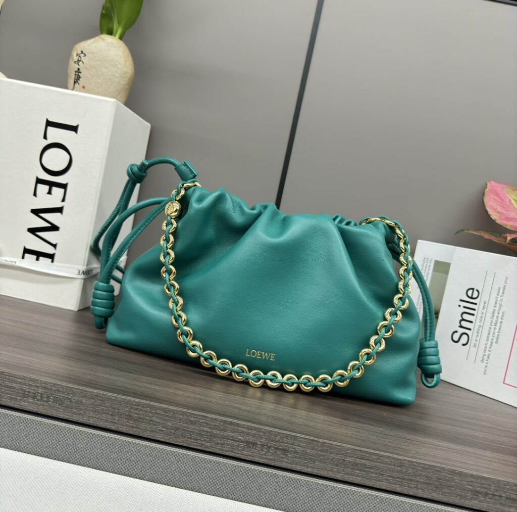 LOEWE-Flamenco Purse-Blue