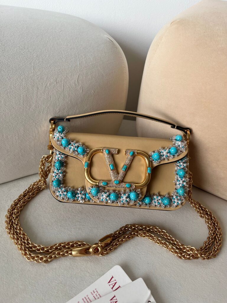 Valentino-Garavani Mini loco-apricot