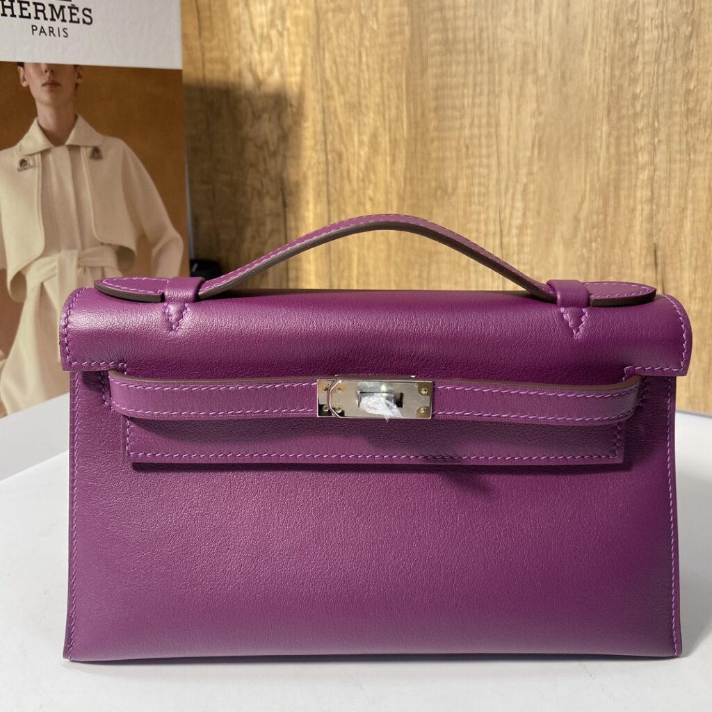 Hermès-Mini Kelly-Purple