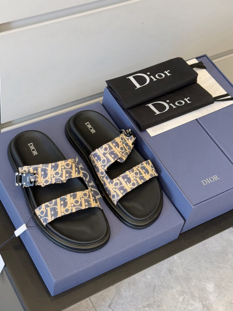 Dior-Sandals-Aqua-Black-Man