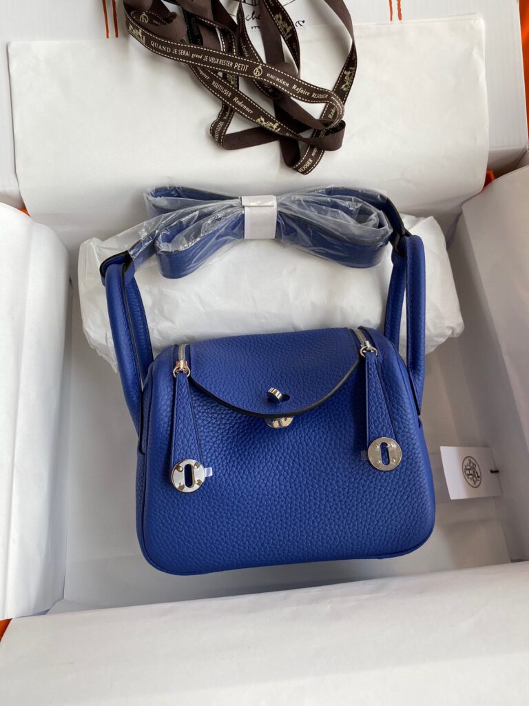 Hermès-Mini Lindy-Blue