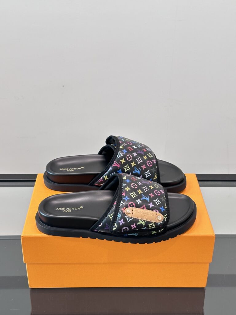 LV-Sandals-Black-Man