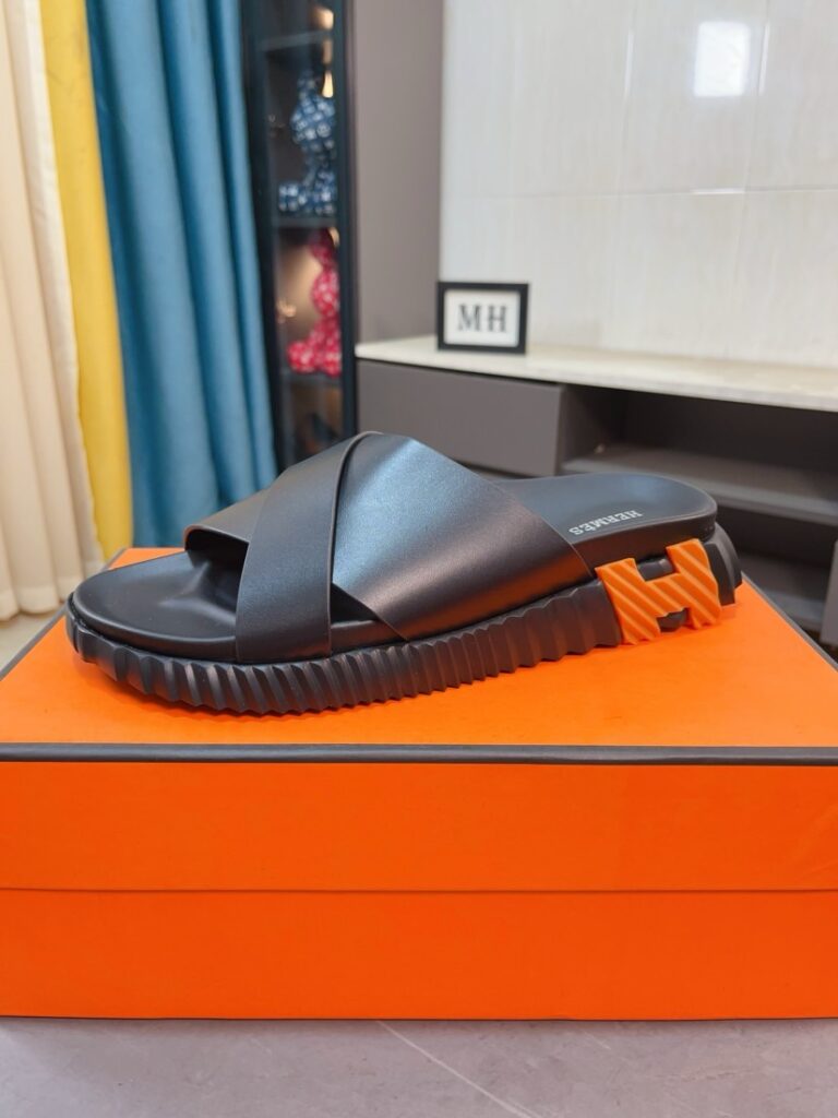 Hermes-Sandals-Black-Man