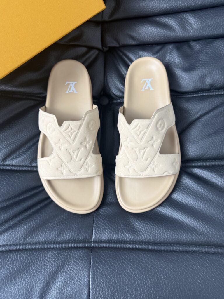 LV-Sandals-Mens-Beige