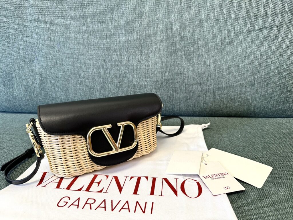 valentino-bamboo bag-black