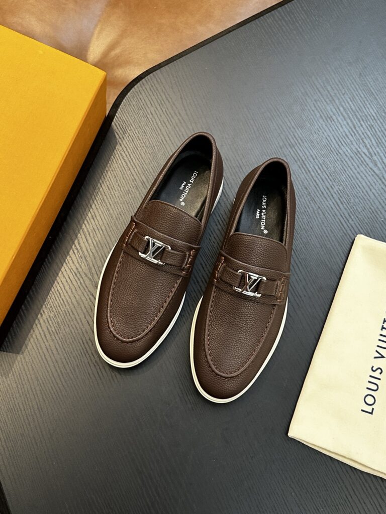 LV-Loafers-Men's-Brown