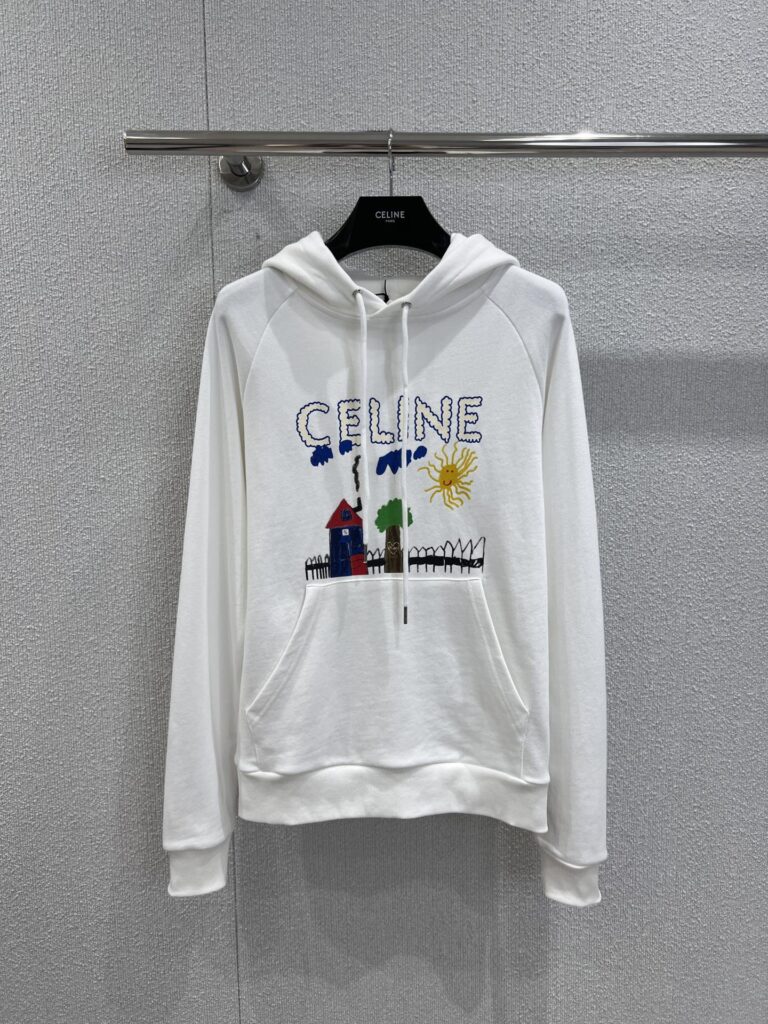 Celine-Unisex-White-S/M/L