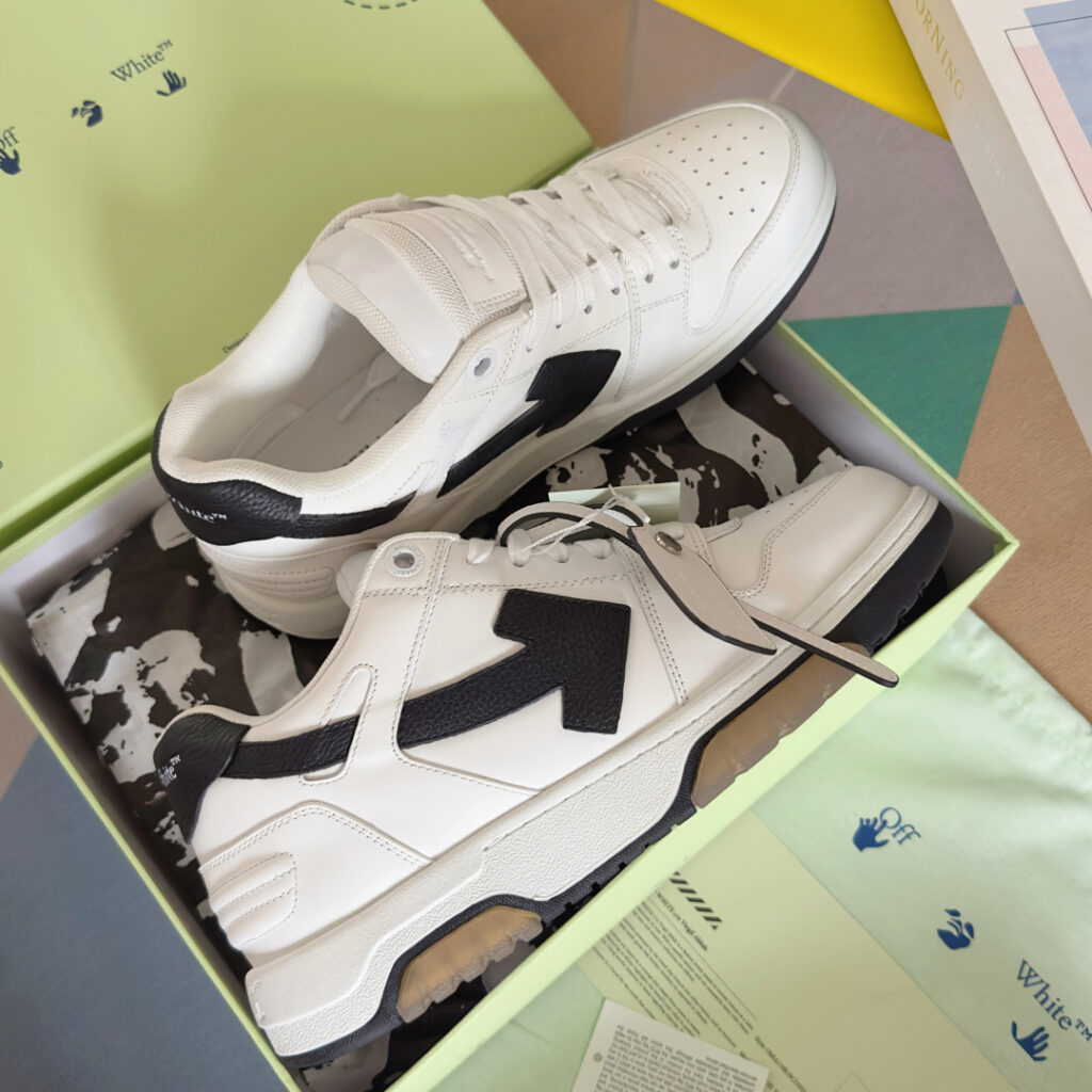 Off White-Out Of Office-Sneaker-Mens-White