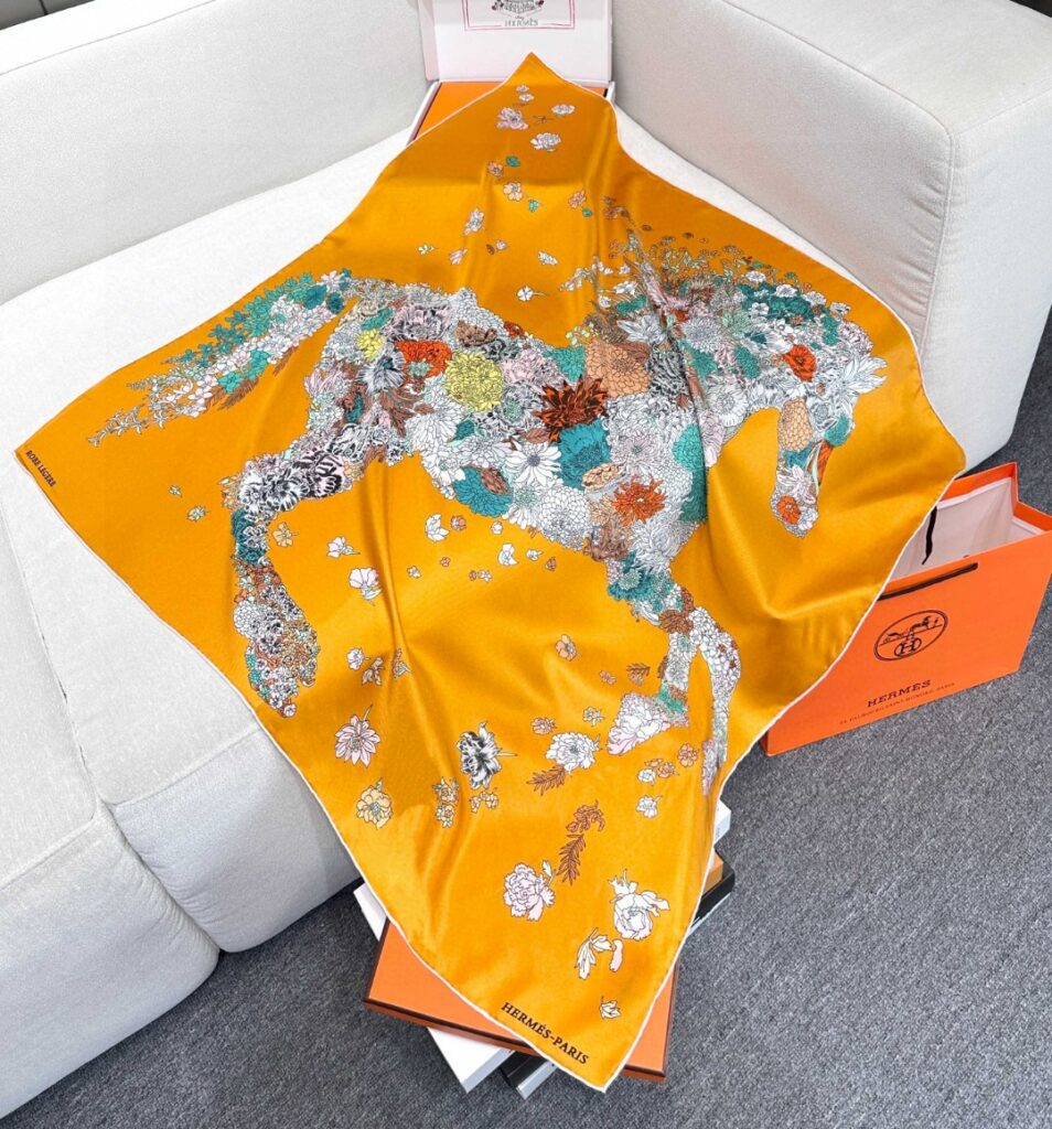 Hermès-silk scarf