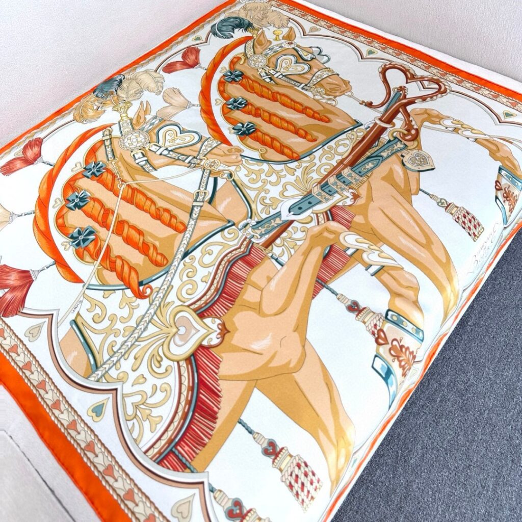 Hermès-silk scarf