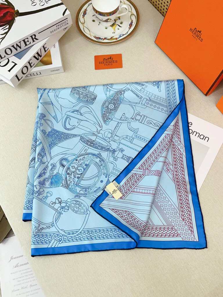 Hermès-silk scarf