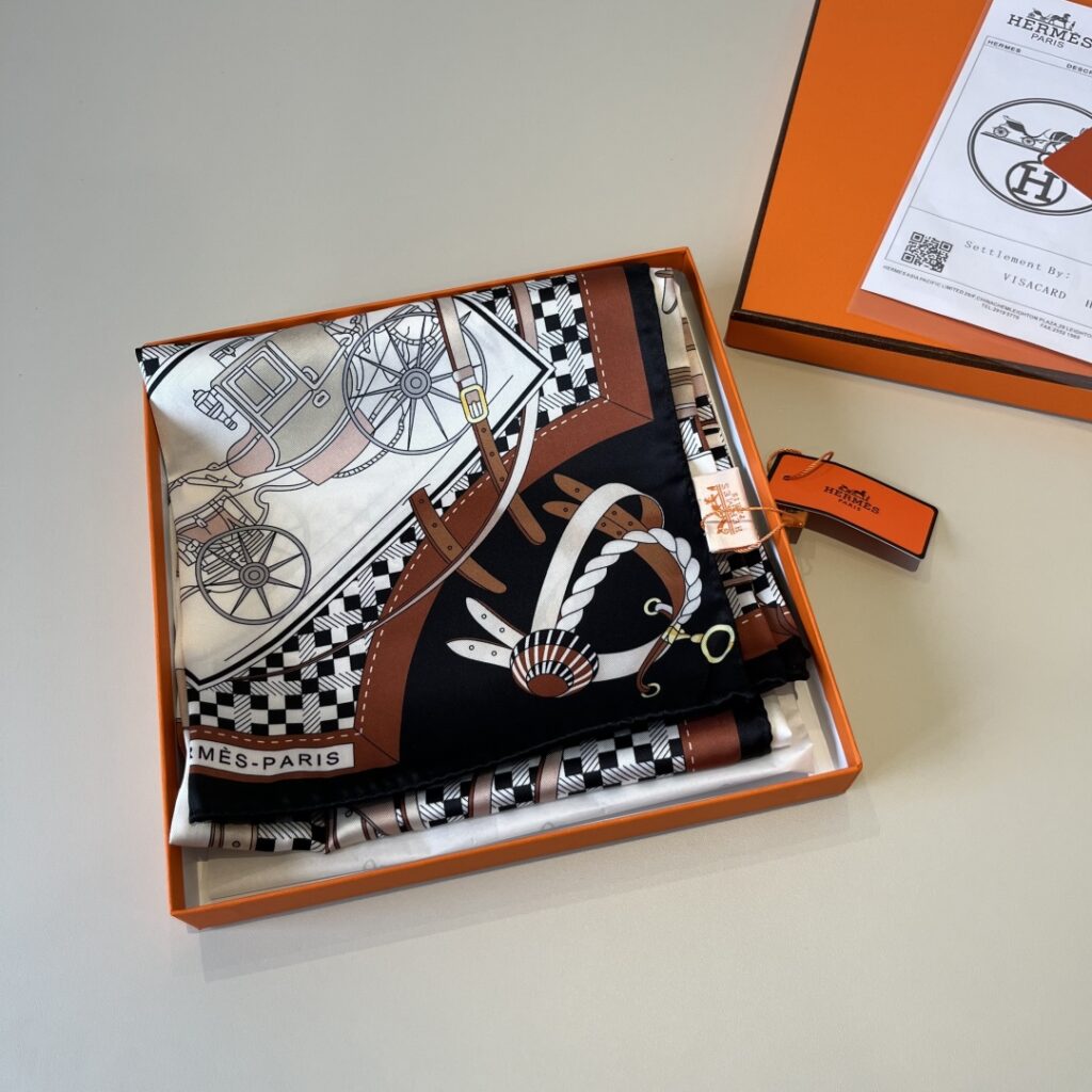 Hermès-silk scarf