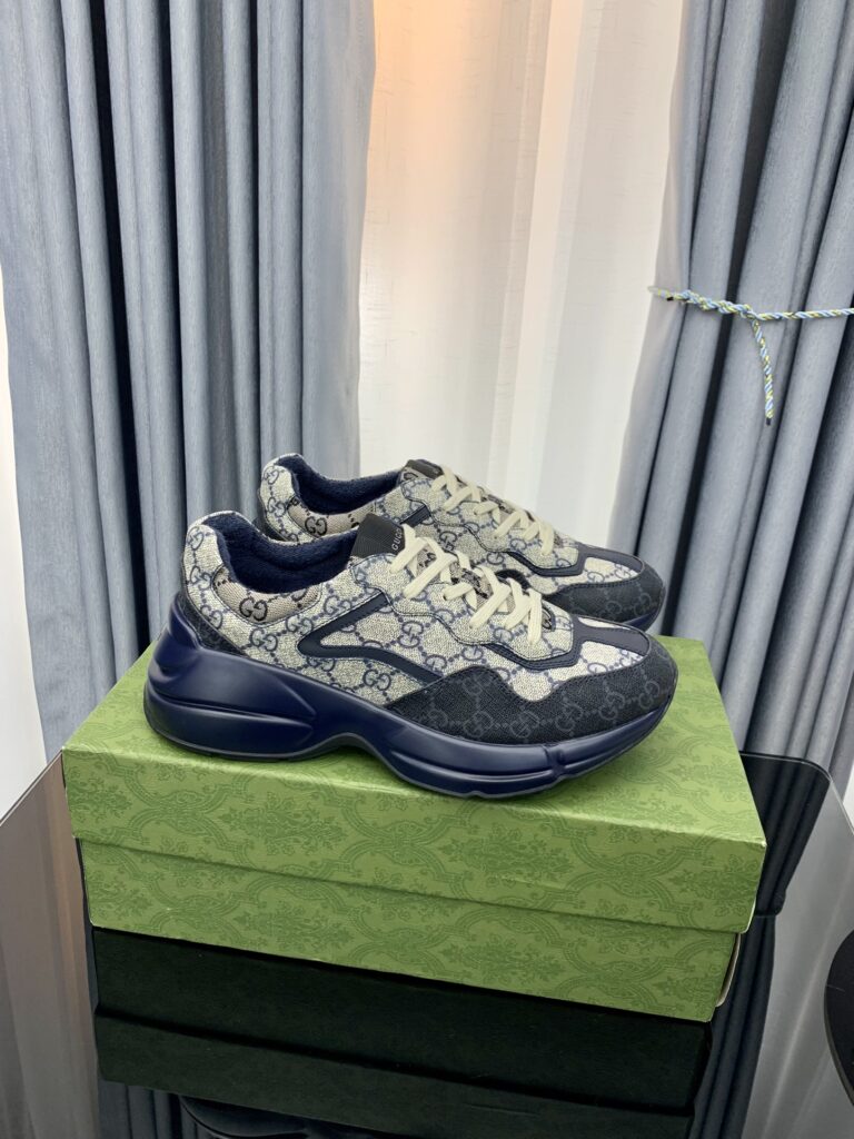 Gucci-Sneakers-Navy Blue-Man/Woman