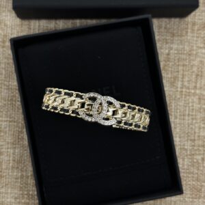 Chanel hollow diamond bracelet