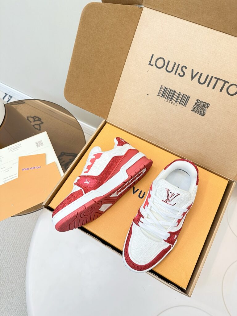 LV-Trainer-Sneakers-Red-Size35-46